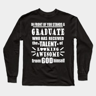 Abitur Abitur Student University Spell Degree Long Sleeve T-Shirt